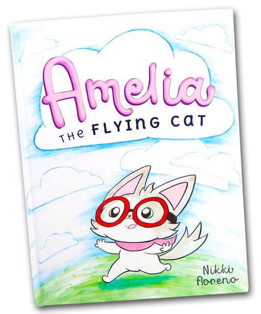 Amelia the Flying Cat - children's book